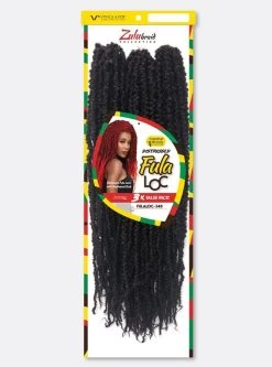 Vivica A Fox Zulu Braid 3x Distressed Fula Locs Crochet Braids - FULALOC-340 -Boutique Wig Shop fulaloc1m