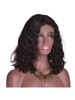 Medium Lace Front Human Hair Bob Wigs With Baby Hair -Boutique Wig Shop full lace front wigs human hair bob wigs with baby hair short human hair wigs for 4