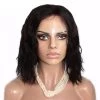 Full Lace Human Hair Bob Wigs Wavy For Black Women