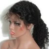 Full Lace Human Hair Wigs 130% Density Wavy Brazilian Remy Hair With Baby Hair