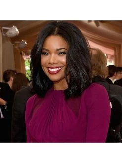 Human Hair Wigs 130% Brazilian Virgin Hair Lace Fron Bob Wigs For Black Women