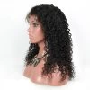 Human Hair Wigs Kinky Curly Front Lace Wigs