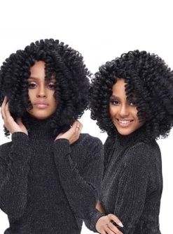 Harlem 125 Synthetic - Crochet Braid Kima Kimakalon Large (10, 20 Inches) -Boutique Wig Shop harlem125 kimakalon large