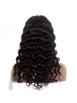 Loose Wave Full Lace Human Hair Wigs For Black Women 130% Density With Baby Hair -Boutique Wig Shop honey queen loose wave full lace human hair wigs for black women 130 density brazilian remy 4