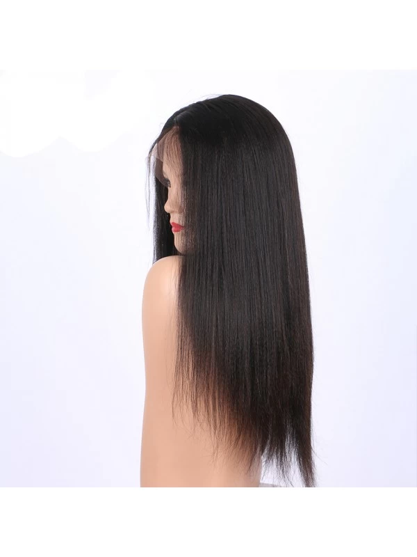 Yaki Human Hair Wigs Full Lace Wigs For Black Women 5 Yaki Human Hair Wigs Full Lace Wigs For Black Women - Image 5