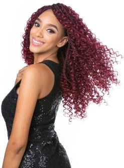 Harlem 125 Kima 2X BOHO BOX BRAID Crochet Braid 16 -Boutique Wig Shop kbx162m