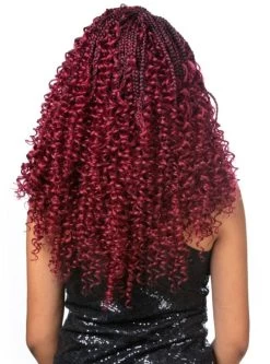 Harlem 125 Kima 2X BOHO BOX BRAID Crochet Braid 16 -Boutique Wig Shop kbx164m