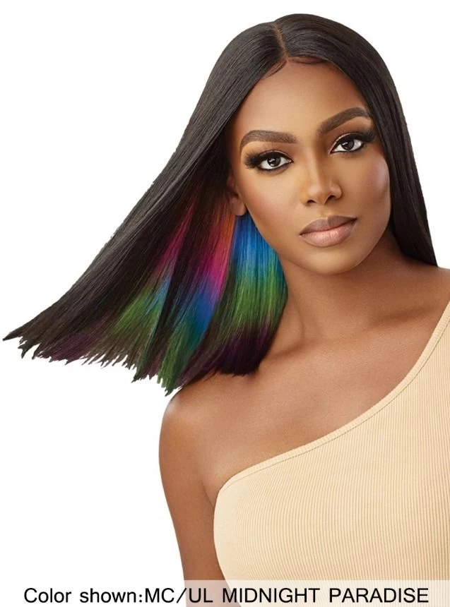 Outre Color Bomb Premium Synthetic Lace Front Wig - KIMIA 1 Outre Color Bomb Premium Synthetic Lace Front Wig - KIMIA