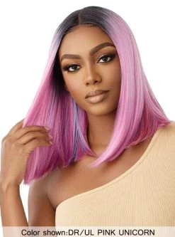 Outre Color Bomb Premium Synthetic Lace Front Wig - KIMIA 17 Outre Color Bomb Premium Synthetic Lace Front Wig - KIMIA -Boutique Wig Shop kimia5m