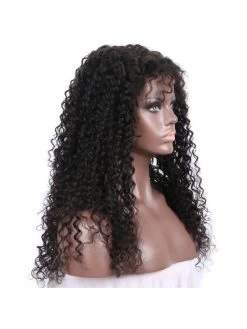 Remy Human Hair 150% Density Kinky Curly Lace Front Wigs For Black Women -Boutique Wig Shop luffy natural color brazilian non remy human hair 180 density 13 6 kinky curly lace front 4