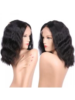 Long Natural Wave Full Lace Human Hair Wigs Middle Part With Baby Hair -Boutique Wig Shop luffy non remy indian short natural wave full lace human hair wigs middle part with baby 2