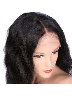 Long Natural Wave Full Lace Human Hair Wigs Middle Part With Baby Hair -Boutique Wig Shop luffy non remy indian short natural wave full lace human hair wigs middle part with baby 4