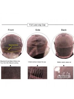 Long Natural Wave Full Lace Human Hair Wigs Middle Part With Baby Hair -Boutique Wig Shop luffy non remy indian short natural wave full lace human hair wigs middle part with baby 5