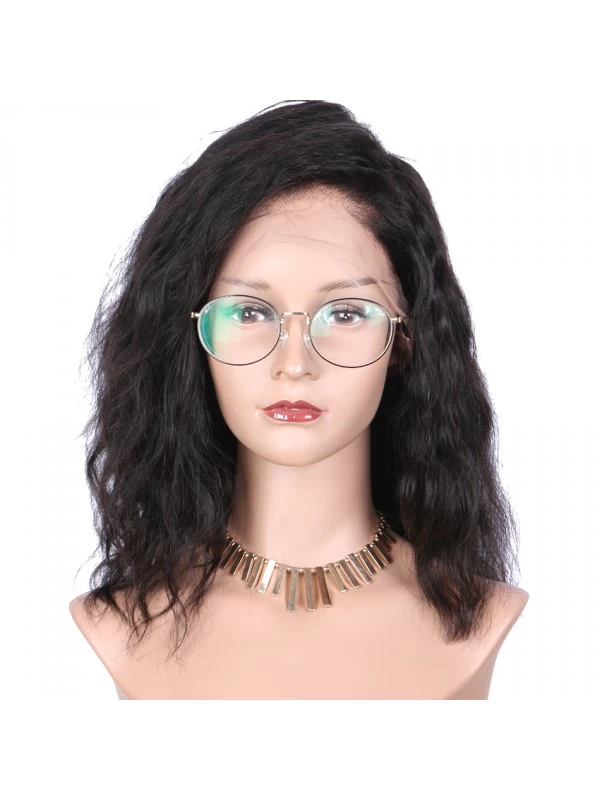Medium Natural Wave Full Lace Wigs Human Hair With Baby Hair 2 Medium Natural Wave Full Lace Wigs Human Hair With Baby Hair - Image 2