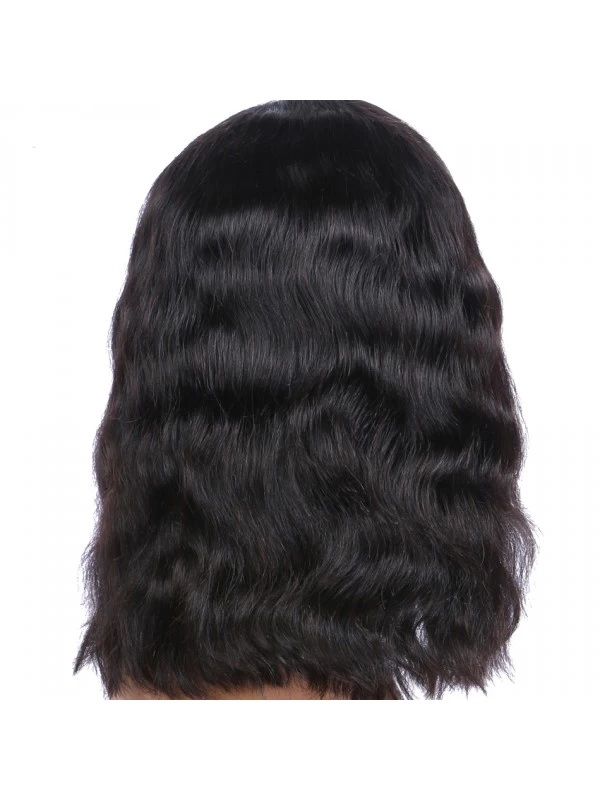 Medium Natural Wave Full Lace Wigs Human Hair With Baby Hair 3 Medium Natural Wave Full Lace Wigs Human Hair With Baby Hair - Image 3
