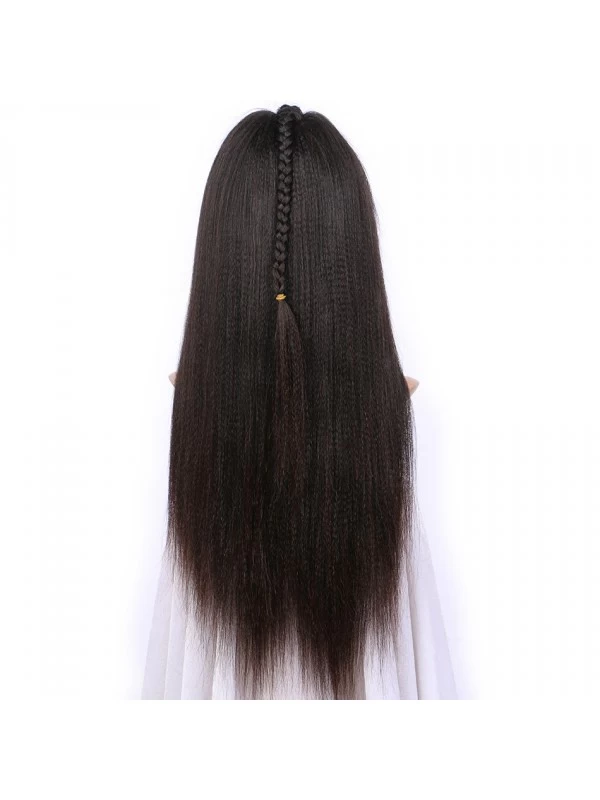 Yaki Straight Remy Human Hair Lace Wigs For Black Women 2 Yaki Straight Remy Human Hair Lace Wigs For Black Women - Image 2