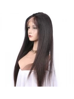 Yaki Straight Remy Human Hair Lace Wigs For Black Women 8 Yaki Straight Remy Human Hair Lace Wigs For Black Women -Boutique Wig Shop luffy yaki straight brazilian non remy human hair 5 4 5 inch silk base glueless full 3