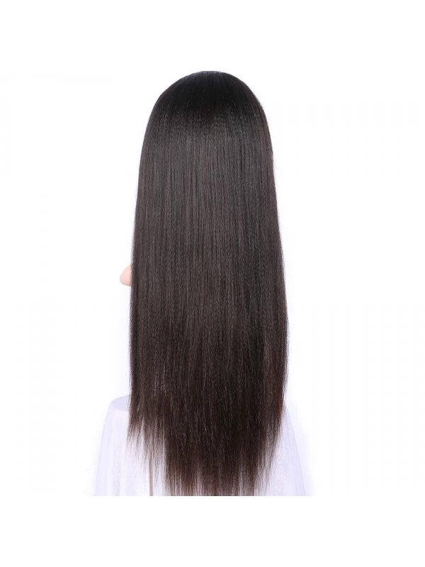 Yaki Straight Lace Front Human Hair Wigs With Baby Hair For Women 4 Yaki Straight Lace Front Human Hair Wigs With Baby Hair For Women - Image 4