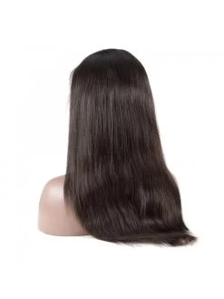 Full Lace Human Hair Wigs Straight Remy Hair Wigs For Black Women With Baby Hair -Boutique Wig Shop luvin glueless full lace human hair wigs straight natural color brazilian remy hair wigs for black 3