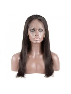 Full Lace Human Hair Wigs Straight Remy Hair Wigs For Black Women With Baby Hair -Boutique Wig Shop luvin glueless full lace human hair wigs straight natural color brazilian remy hair wigs for black 4