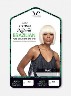 Vivica A Fox 100% Brazilian Human Hair Wig - MAX -Boutique Wig Shop max1m