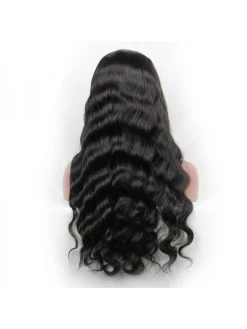 Virgin Hair Body Wavev Full Lace Human Hair Wigs For Black Women