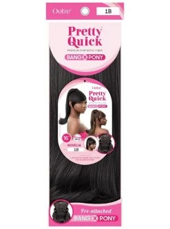 Outre Pretty Quick Bang X Pony - NOVELIA -Boutique Wig Shop novelia6m