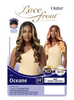 Outre Premium Synthetic HD Transparent Swiss Lace Front Wig -Boutique Wig Shop oceane5m