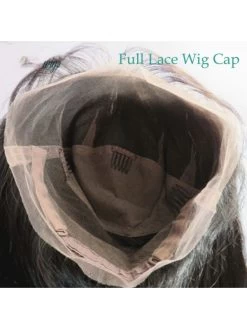 Layered Full Lace Silky Straight Human Hair Wig Brazilian Remy Hair Middle Part -Boutique Wig Shop oulaer layered full lace silky straight human hair wig brazilian non remy hair middle part 2