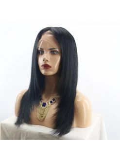 Layered Full Lace Silky Straight Human Hair Wig Brazilian Remy Hair Middle Part -Boutique Wig Shop oulaer layered full lace silky straight human hair wig brazilian non remy hair middle part 3