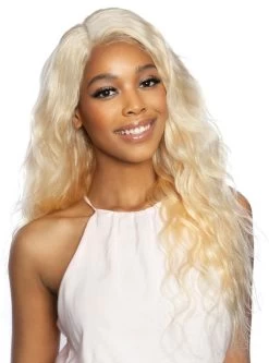 Mane Concept Pristine BODY WAVE Weave 3PCS With HD Pre-plucked Part Lace Closure