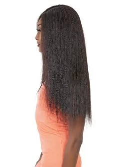 Janet Collection 100% Remy Human Hair Deep Part HD Lace Wig - PERM YAKY -Boutique Wig Shop perm yaky5