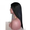 Virgin Hair Wig Straight Full Lace Human Hair Wigs For Black Women 150% Density