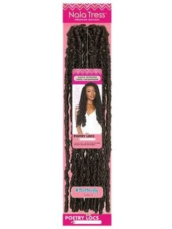 Janet Collection Nala Tress POETRY LOCS Crochet Braid 24 -Boutique Wig Shop poetryl246