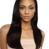 Mane Concept Pristine Human Hair STRAIGHT Clip In Hair 7pc