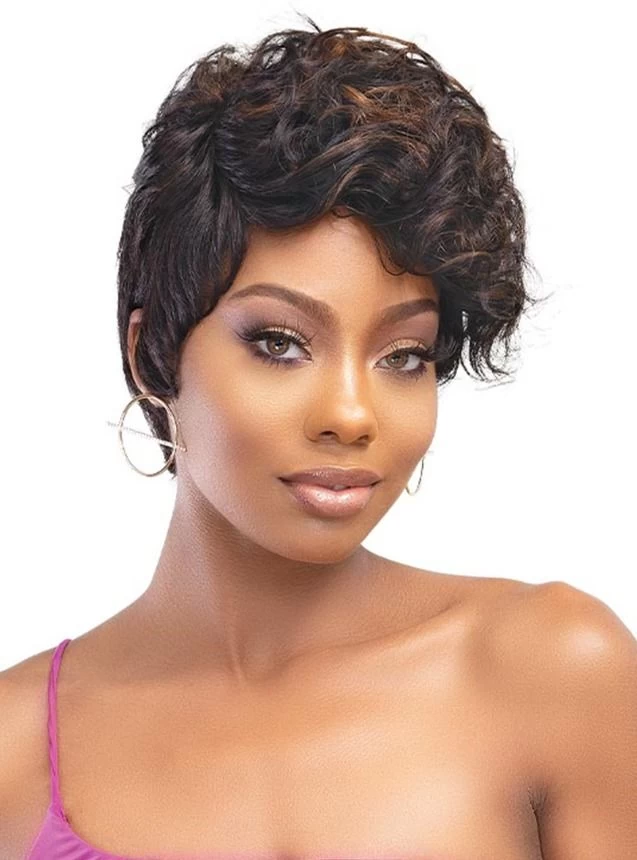Janet Collection Lavish 100% Virgin Human Hair Wig - RILEY * FINAL SALE 2 Janet Collection Lavish 100% Virgin Human Hair Wig - RILEY * FINAL SALE - Image 2