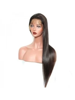 Wigs For Black Women Straight Remy Hair 130% Density Natural Hairline With Baby Hair -Boutique Wig Shop rosa queen full lace human hair wigs for black women brazilian straight remy hair 130 density 5