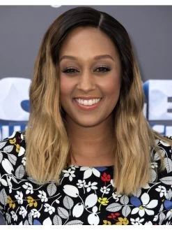 Tia Mowry Long Hairstyles Ombre Hair Wig