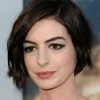 Short Wavy Brown Synthetic Hair Wig