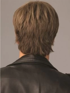 Lace Front Short Synthetic Hair Straight Wig For Man -Boutique Wig Shop rwh611017 06