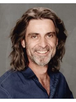 Lace Front Medium Synthetic Hair Wavy Mens Wig