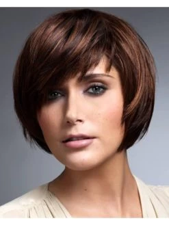 Synthetic Hair Capless Short Straight Bobs Wig