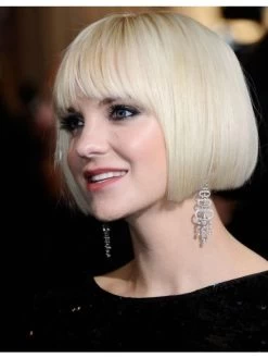 Chin Length Hairstyles Synthetic Hair Wig