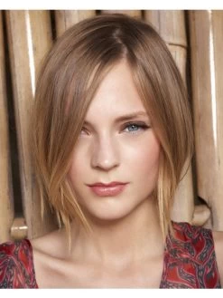 Short Bob With Plunge Remy Human Hair Lace Front Wig