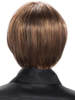 Straight Capless Chin Length Remy Human Hair Bobs Brown Wig -Boutique Wig Shop rwk611039 03