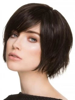 Straight Lace Front Chin Length Synthetic Hair Bobs Grey Wig -Boutique Wig Shop rwk611047 07