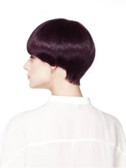 Straight Capless Short Synthetic Hair With Bangs Auburn Wig -Boutique Wig Shop rwk611137 03
