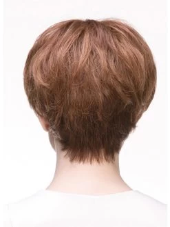 Wavy Capless Short Synthetic Hair With Bangs Auburn Wig -Boutique Wig Shop rwk611145 05