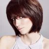 Remy Human Hair Bob Wig With Bangs