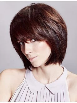 Remy Human Hair Bob Wig With Bangs
